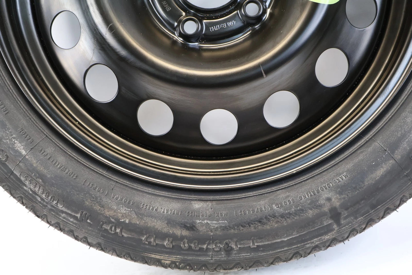2011–2016 BMW 528i 17 INCH EMERGENCY SPARE TIRE WHEEL 135/80R17 102M OEM