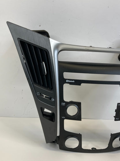 2011-2014 Hyundai Sonata Center Dash Radio Climate Control Bezel w/ Air Vent OEM