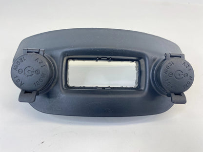10-13 KIA SOUL CENTER CONSOLE LOWER DASH POWER OUTLET HOUSING W TRIM 84746-2K200