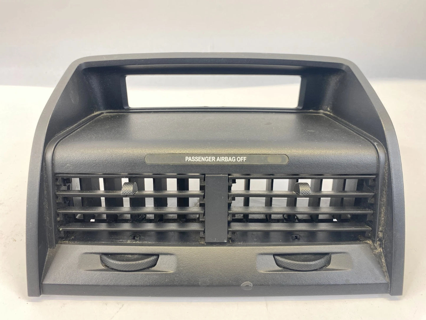2008-2012 FORD ESCAPE CENTER DASHBOARD TRIM BEZEL WITH A/C AIR VENTS BLACK OEM