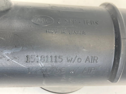 2002-2005 CHEVROLET TRAILBLAZER EXT 4.2L L6 AIR CLEANER OUTLET DUCT 15181115 OEM