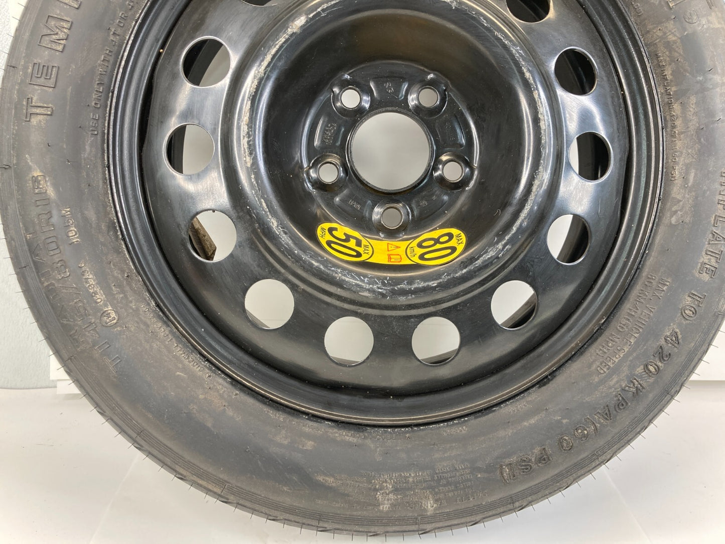 2003-2005 Jaguar S-Type Emergency Spare Tire Wheel Compact Donut T145/80R16 OEM