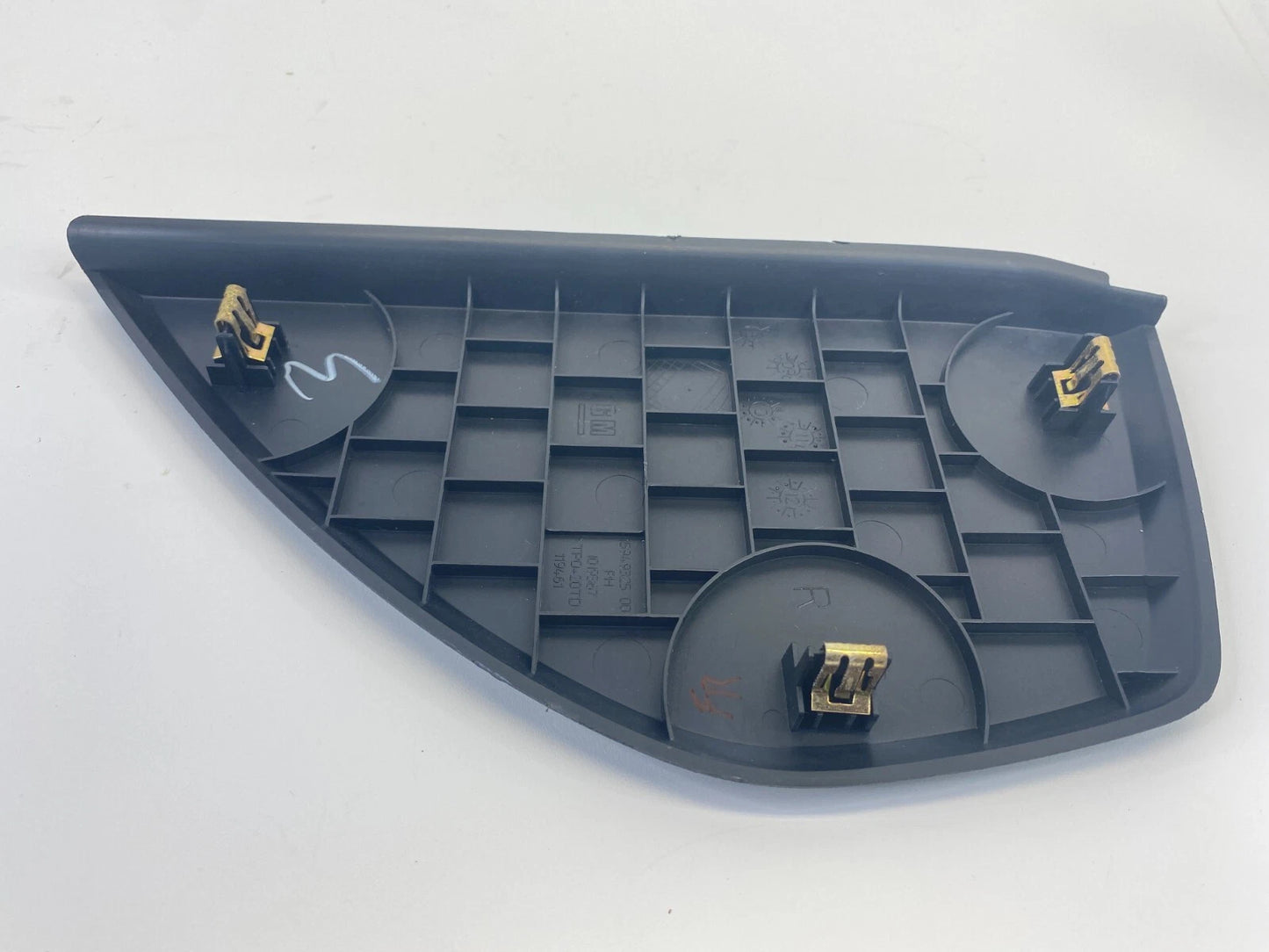 10-17 CHEVROLET EQUINOX FRONT RIGHT FR RH SIDE DASH END CAP COVER TRIM 15949325