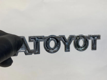 2004-2009 TOYOTA PRIUS REAR EMBLEM TRUNK HATCH LOGO BADGE SIGN SET OEM