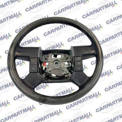 04-08 FORD F-150 STEERING WHEEL W/ CRUISE CONTROL BUTTONS BLACK 8L343600CA32NC