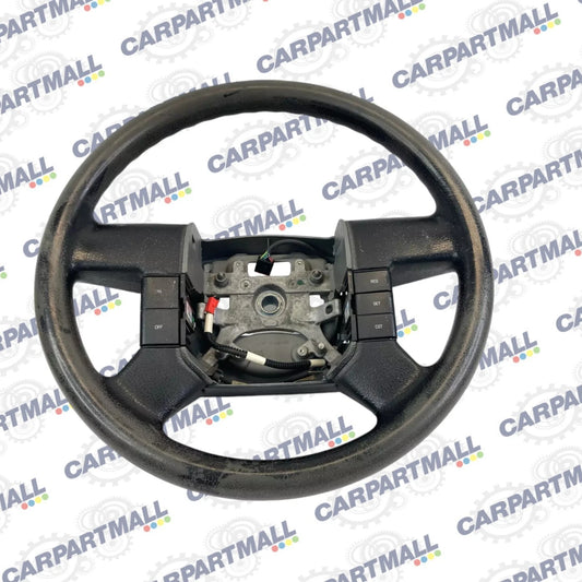 04-08 FORD F-150 STEERING WHEEL W/ CRUISE CONTROL BUTTONS BLACK 8L343600CA32NC