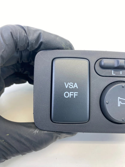 2007-2011 HONDA CR-V POWER MIRROR CONTROL SWITCH AND VSA OFF BUTTON BEZEL OEM