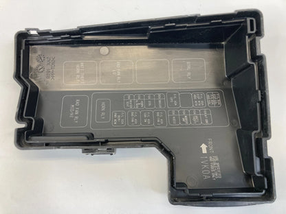 2011 11 NISSAN ROGUE UPPER FUSE BOX RELAY BOX COVER LID TRIM PANEL 9291-XA2 OEM