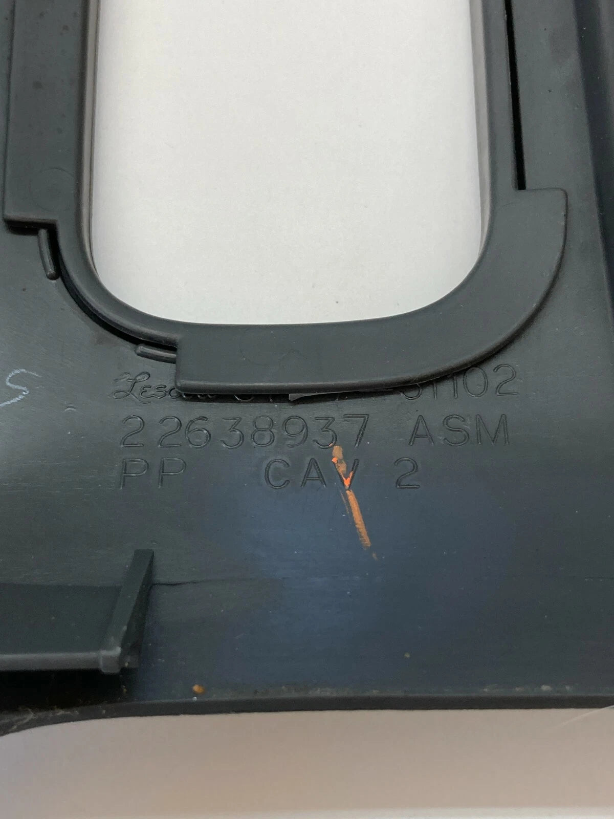1997 1998 1999 CHEVROLET MALIBU CENTER CONSOLE FLOOR SHIFT SHIFTER BEZEL PANEL