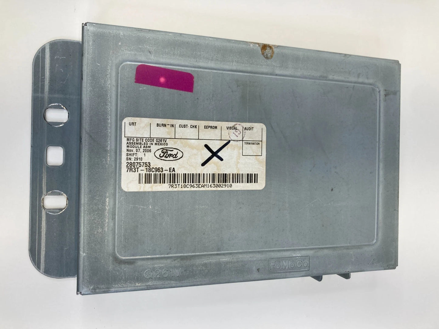 06 07 FORD EXPEDITION EXPLORER SIRIUS SATELLITE RADIO CONTROL MODULE 7R3Z-18C963