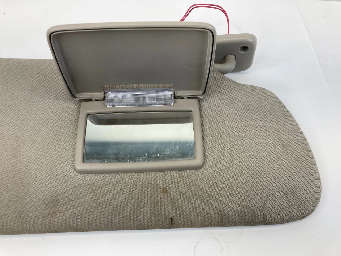 2009-2012 FORD FLEX LEFT & RIGHT SIDE SUN VISOR SHADE SET PAIR W/ MIRROR OEM