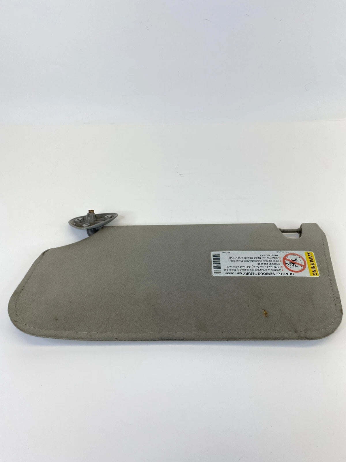 1998-2003 CHEVY S10 STANDARD CAB RIGHT PASSENGER SUNVISOR SUN VISOR SHADE CLOTH