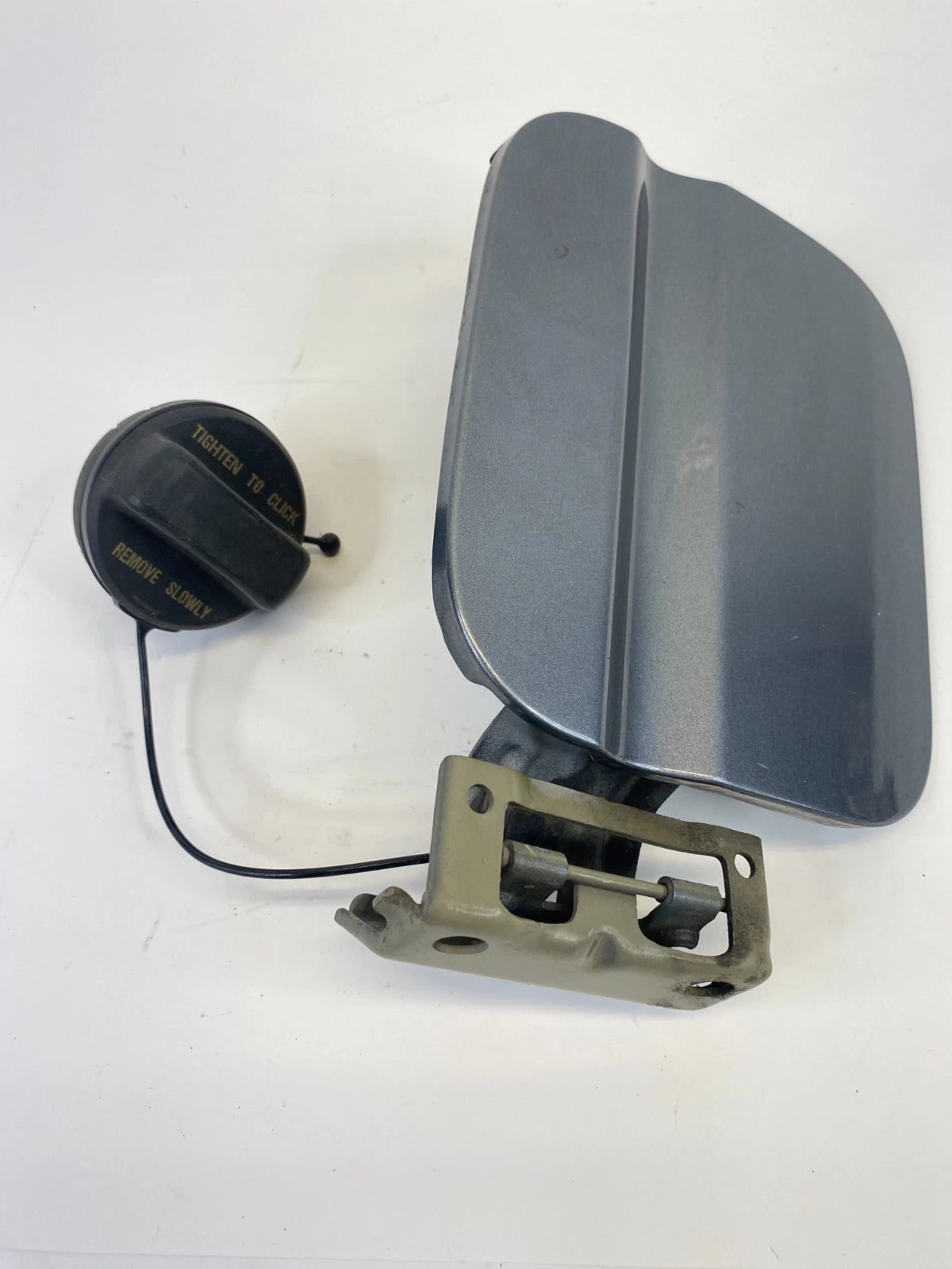 04-08 Acura TL Fuel Filler Tank Door Gas Lid Cover NH643M Anthracite Metallic