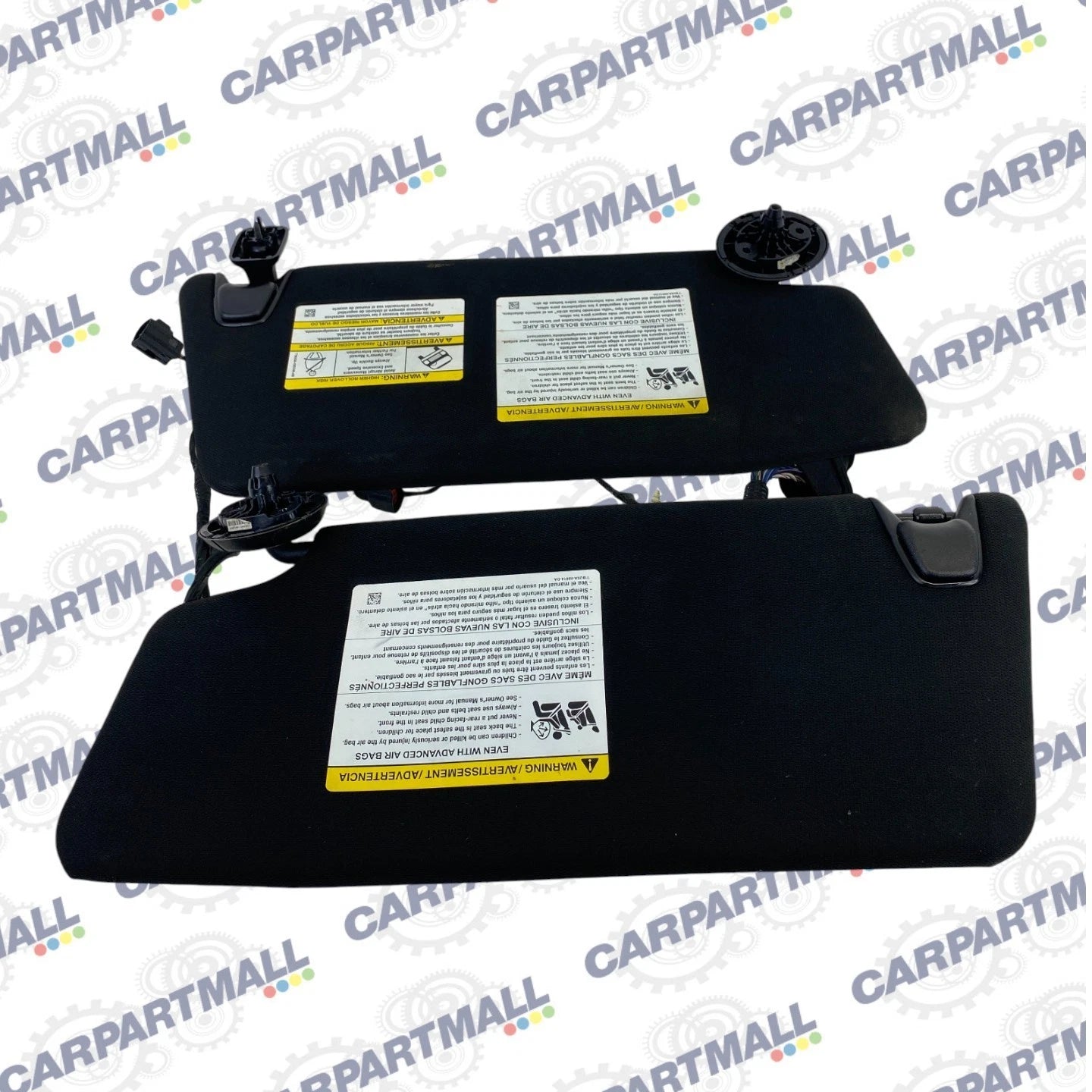 2016-2019 FORD EXPLORER INTERCEPTOR SUV LEFT & RIGHT SUNVISOR SET SUN VISOR OEM