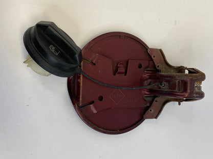 2002-2006 CHEVY TRAILBLAZER EXT FUEL FILLER GAS TANK DOOR LID COVER W/ TANK CAP