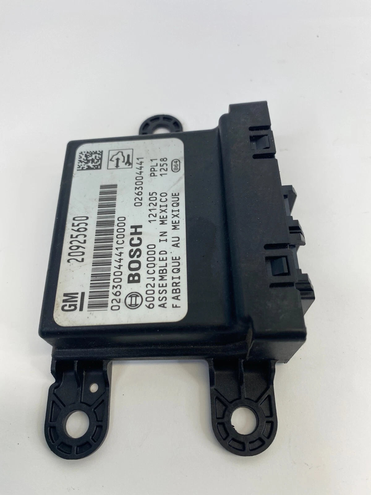 2011 2012 2013 BUICK REGAL PARKING PARK ASSIST CONTROL MODULE 20925650 OEM