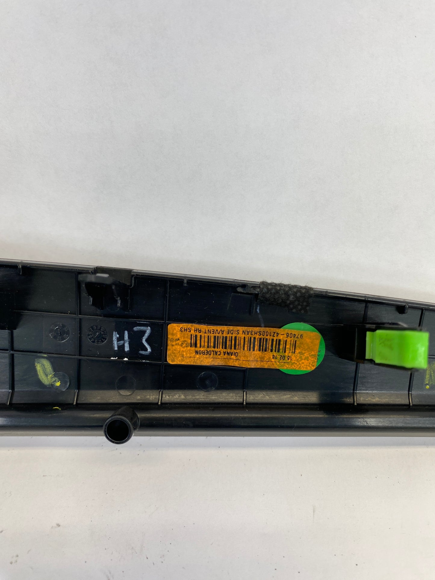 2018 HYUNDAI SANTA FE SPORT DASH AIR VENT LOUVER FR RH OUTER OEM