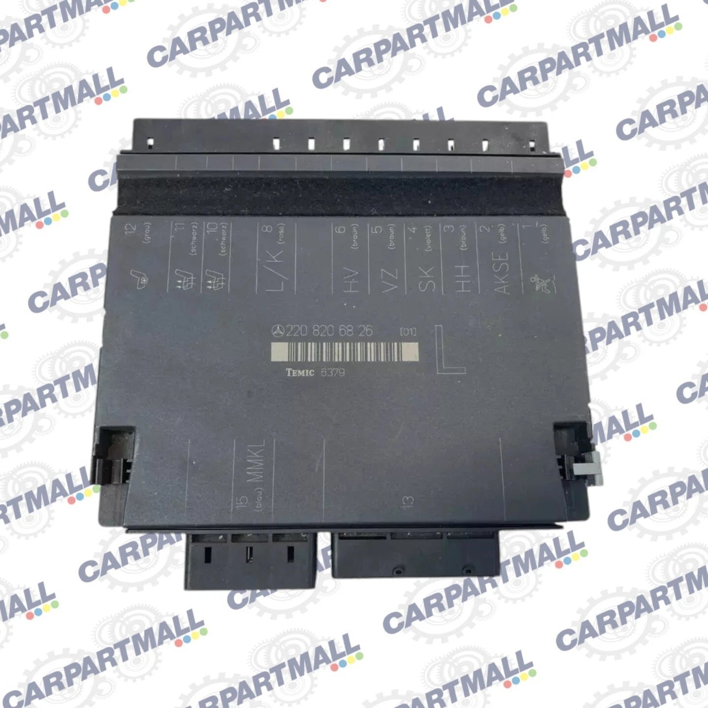 2000-2006 MERCEDES-BENZ S 500 FRONT LEFT SIDE SEAT MEMORY CONTROL MODULE UNIT