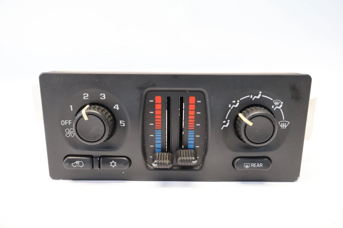 2002-2009 CHEVROLET TRAILBLAZER HVAC HEATER CLIMATE CONTROL MANUAL 15195333 OEM