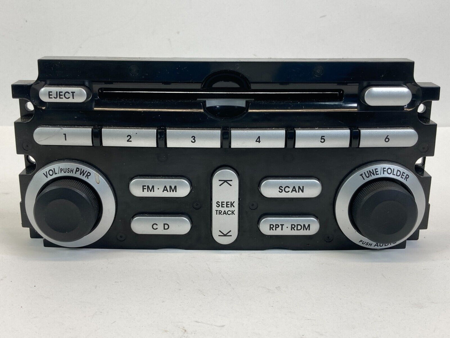 2006-2008 Mitsubishi Endeavor Radio AM/FM CD Player Control Panel 8002A129HA OEM