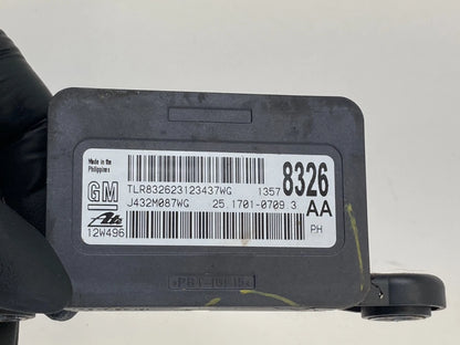 2011-2016 CHEVROLET CRUZE YAW RATE MODULE SENSOR MID CENTER CONSOLE OEM 13578326