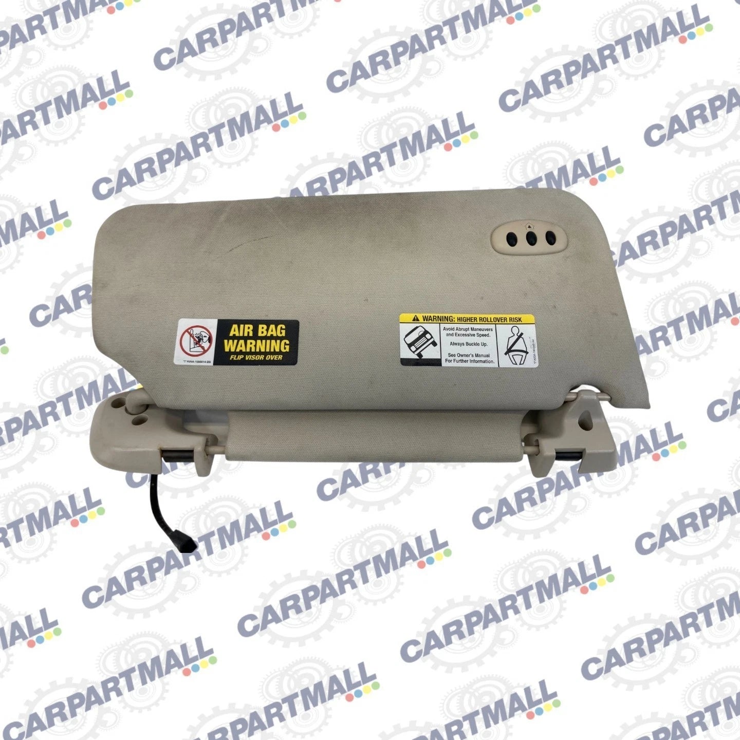 2003-2006 LINCOLN NAVIGATOR LEFT DRIVER SUN VISOR LIGHTED WITH HOMELINK OEM