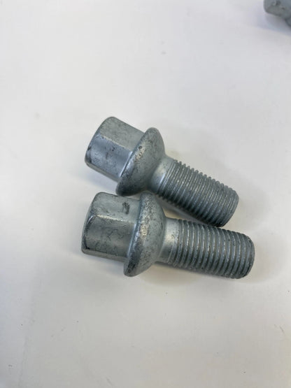 2007-2012 MERCEDES-BENZ GL450 WHEEL LUG NUT BOLTS M14X1.5 BALL SEAT SET OF 5 OEM