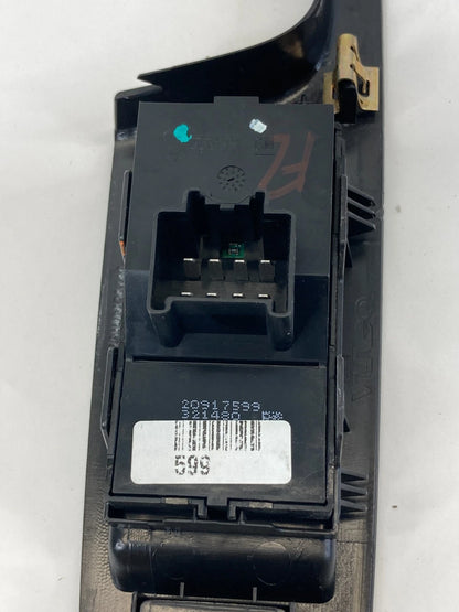 2010-2017 CHEVROLET EQUINOX FRONT LEFT DOOR MASTER POWER WINDOW SWITCH 20917599
