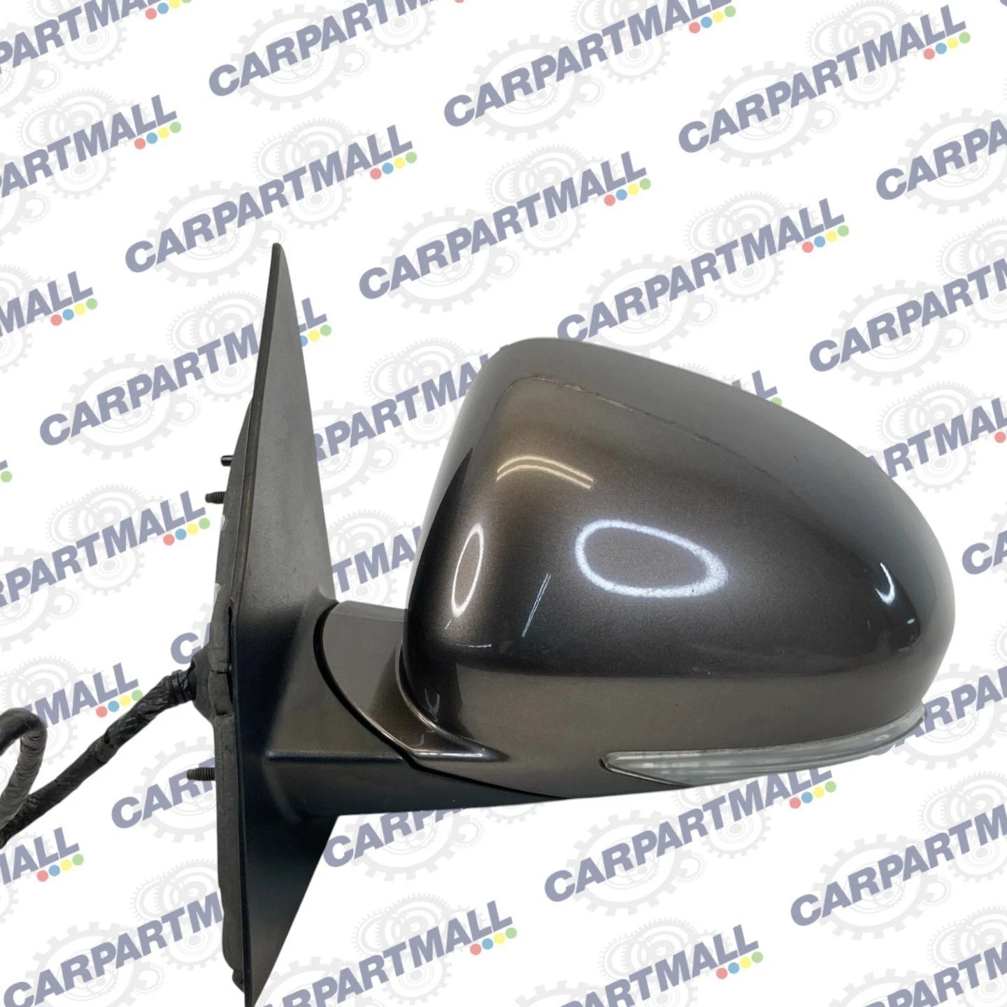 2008-2012 BUICK ENCLAVE LEFT SIDE VIEW POWER DOOR MIRROR W TURN SIGNAL LIGHT OEM