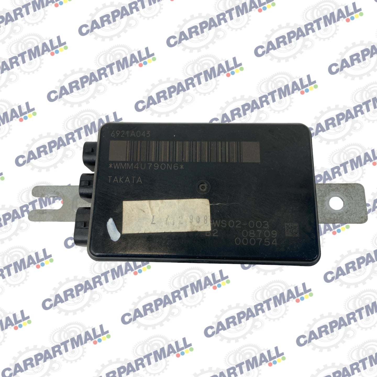 2004-2008 MITSUBISHI GALANT FRONT RIGHT SEAT OCCUPANT CONTROL MODULE 6921A043