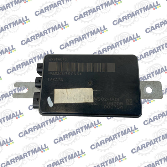 2004-2008 MITSUBISHI GALANT FRONT RIGHT SEAT OCCUPANT CONTROL MODULE 6921A043