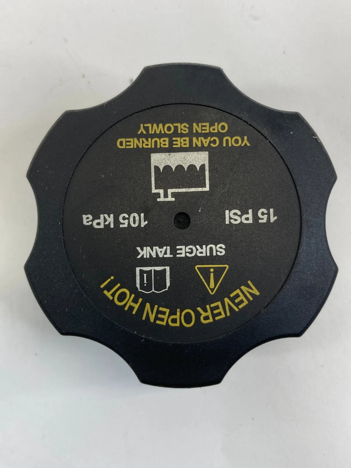 1999-2005 PONTIAC GRAND AM 3.4L COOLANT RADIATOR OVERFLOW RESERVOIR CAP LID OEM