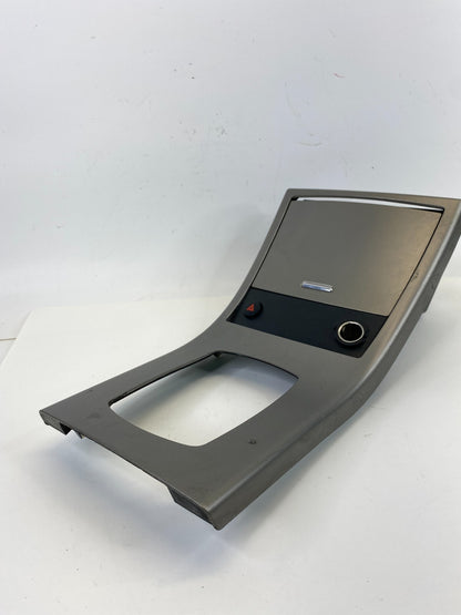 05 06 Nissan Altima Center Console Shifter Bezel Trim Panel & Hazard Switch OEM