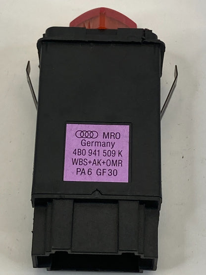 1999-2004 Audi A6 Quattro Emergency Hazard Warning Switch Button 4B0-941-509 OEM