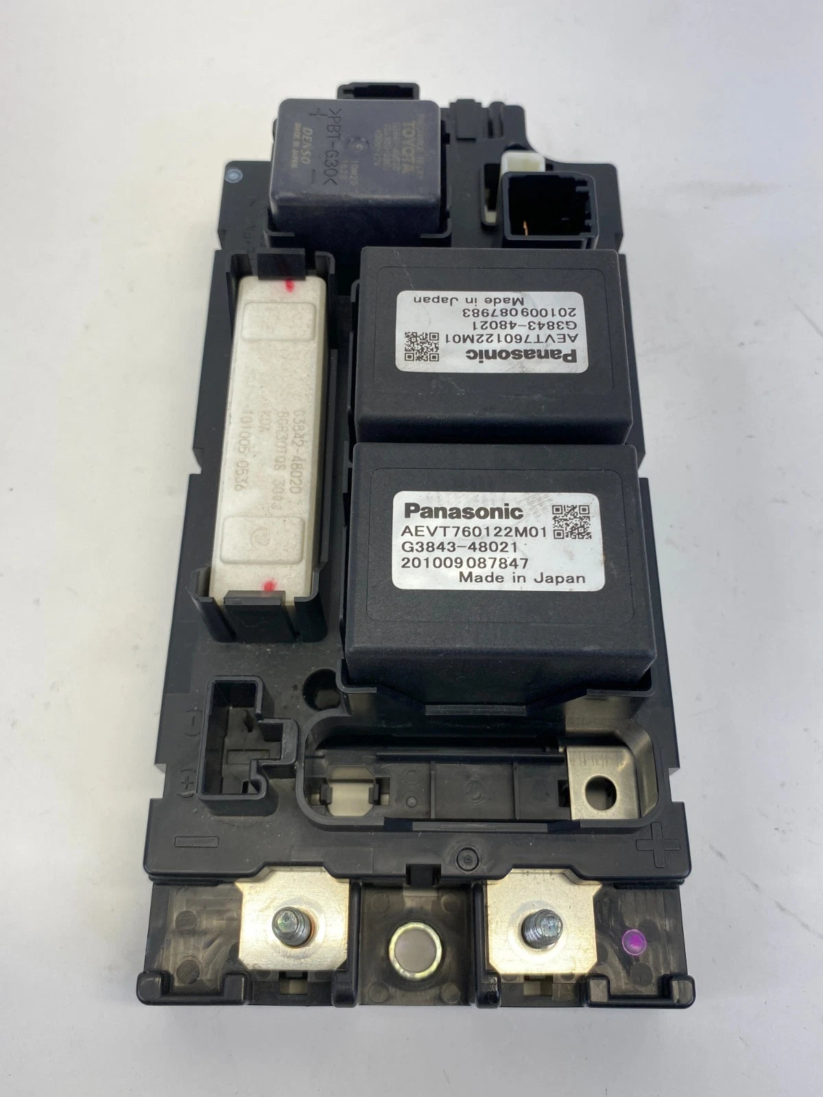 2010-2015 TOYOTA PRIUS HYBRID BATTERY RELAY JUNCTION BLOCK UNIT OEM G3843-48021