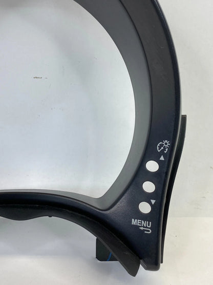 2012-2015 FIAT 500 DASH INSTRUMENT SPEEDOMETER CLUSTER BEZEL PANEL COVER OEM