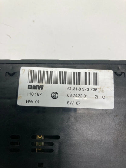 2000-2006 BMW X5 CENTER CONSOLE HEATED SEAT DSC PDC SWITCH UNIT OEM 61318373738