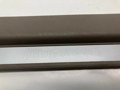 03-07 NISSAN MURANO REAR LEFT DOOR SILL SCUFF FOOT STEP PLATE PANEL MOLDING OEM