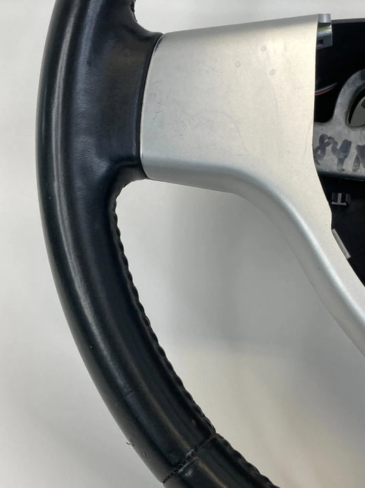 2009-2010 VW VOLKSWAGEN ROUTAN LEATHER STEERING WHEEL BLACK OEM 1LH981DVAB