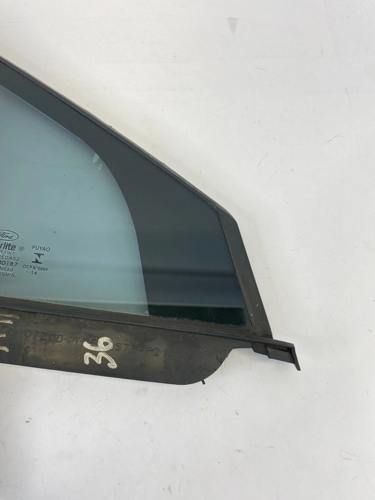 2013-2020 FORD FUSION FRONT RIGHT DOOR QUARTER WINDOW VENT GLASS OEM DS73-F21400