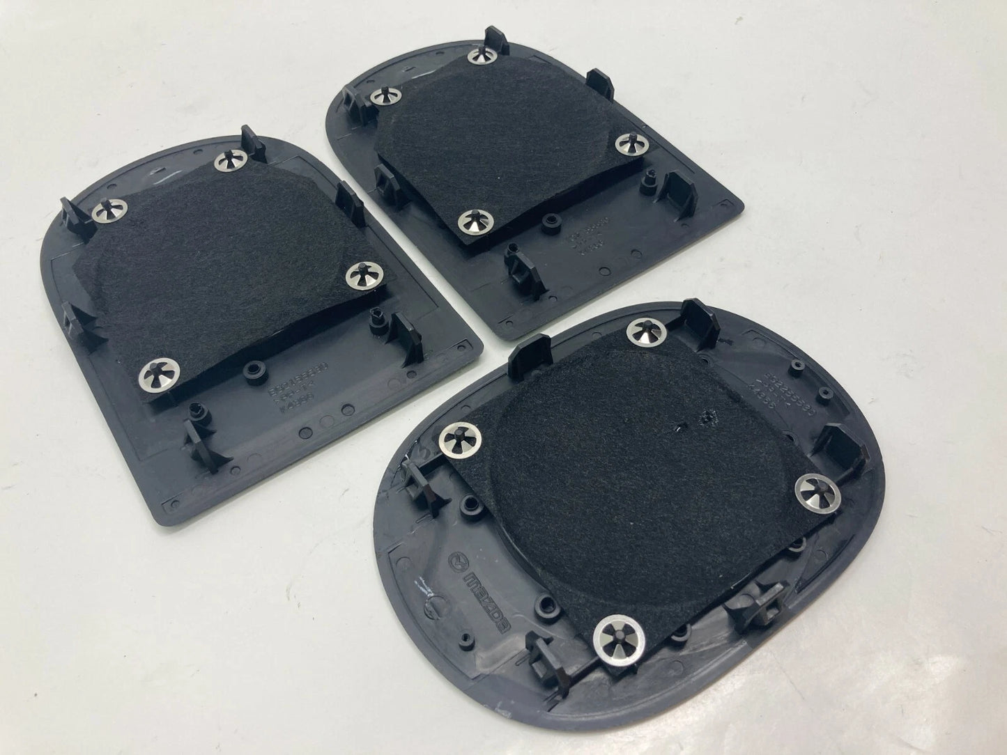 2007 2008 2009 MAZDA CX-7 CX7 FRONT DASH SPEAKER GRILLE COVER SET EG2255530 OEM