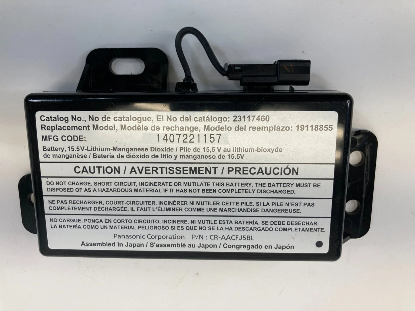 2011-2017 BUICK REGAL ONSTAR COMMUNICATION INTERFACE MODULE BATTERY 23117460 OEM