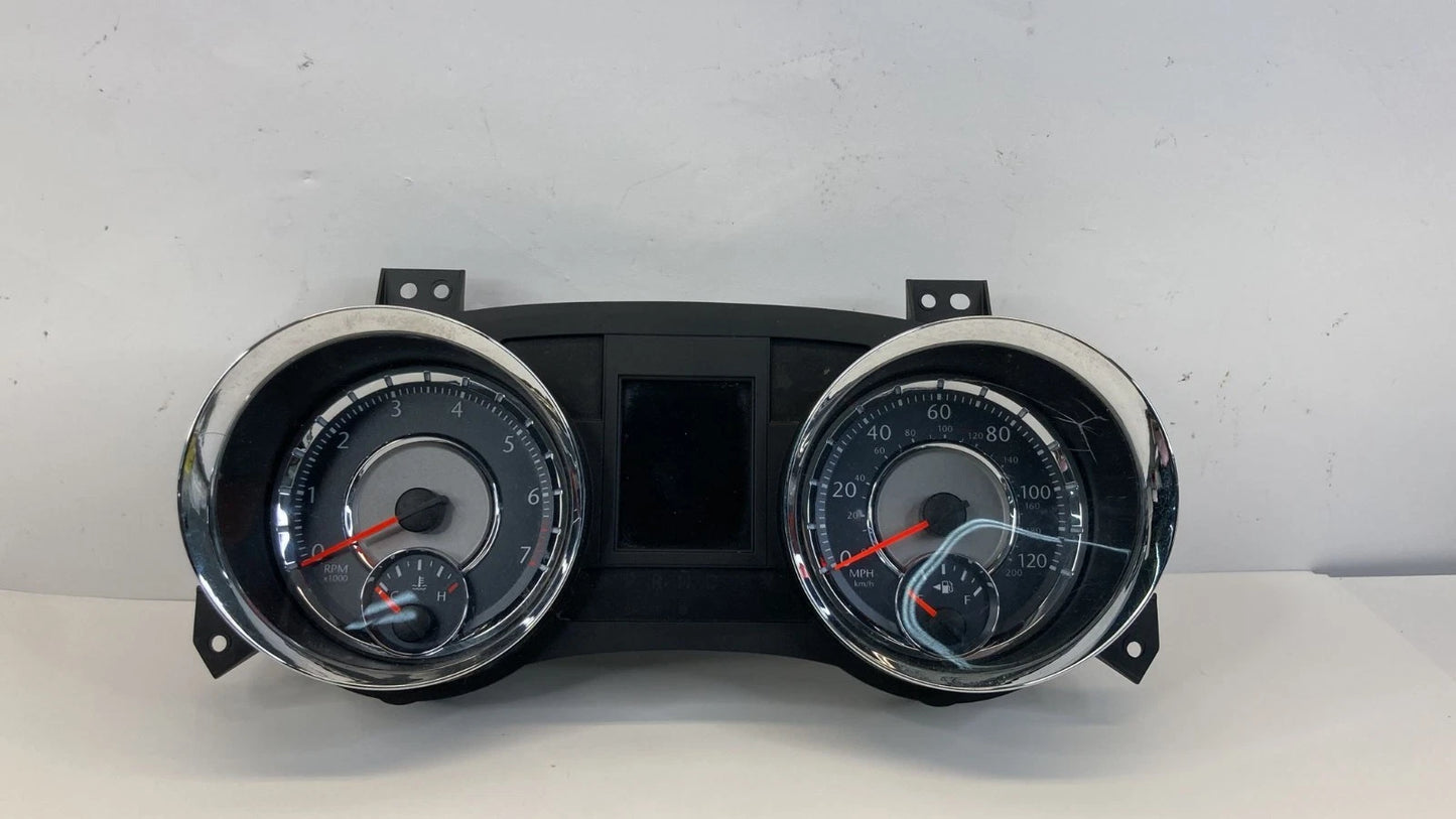 11 12 CHRYSLER TOWN & COUNTRY INSTRUMENT CLUSTER SPEEDOMETER 147K 68055682AG
