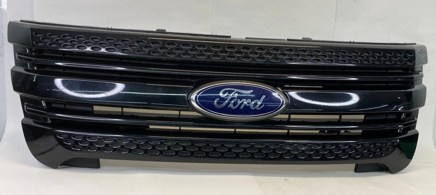 2013-2015 FORD POLICE INTERCEPTOR UTILITY 11-15 EXPLORER FRONT UPPER GRILLE OEM