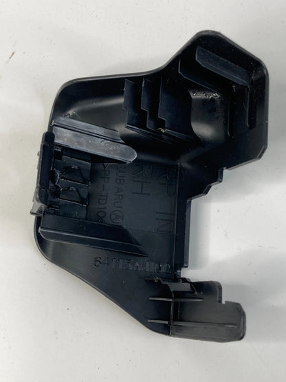 2010-2014 SUBARU LEGACY FRONT RIGHT SIDE SEAT TRACK RAIL END COVER 64115AJ000