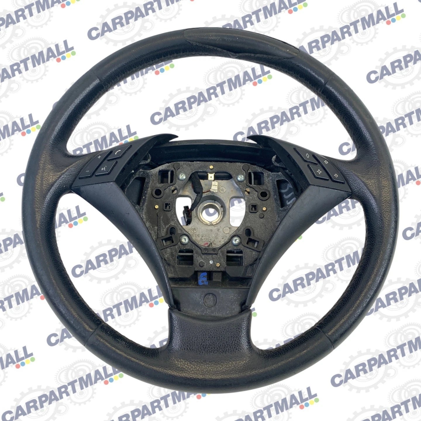 2006 2007 BMW 525i Driver Steering Wheel w/ Controls Switch Assembly OEM