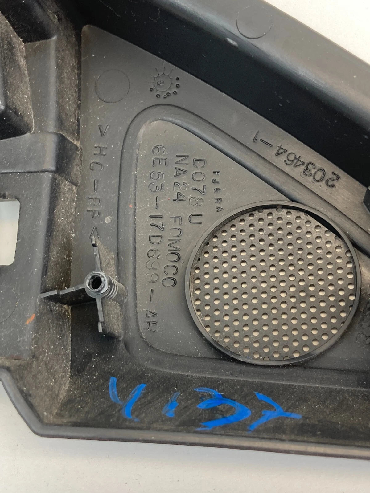 2006-2012 FORD FUSION FRONT LEFT DRIVER TWEETER SPEAKER TRIM COVER 6E53-17D699AH