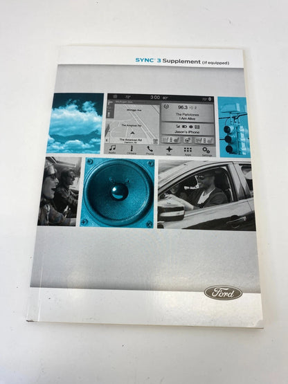 2016 FORD TAURUS OWNERS MANUAL WARRANTY GUIDE INFORMATION BOOK SET W/ CASE OEM