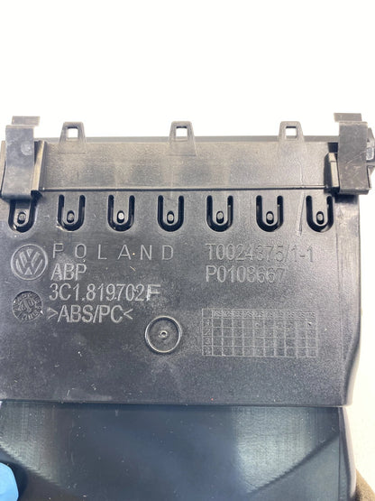 06-10 VOLKSWAGEN PASSAT FRONT RIGHT SIDE DASH OUTLET AIR VENT GRILLE 3C1819702F