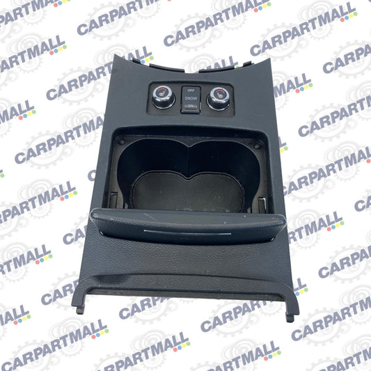 08 09 Infiniti G37 Front Center Console Cup Holder Heat Switch 68430JL00A OEM